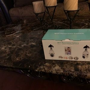 360 light bulb camera brand new in box